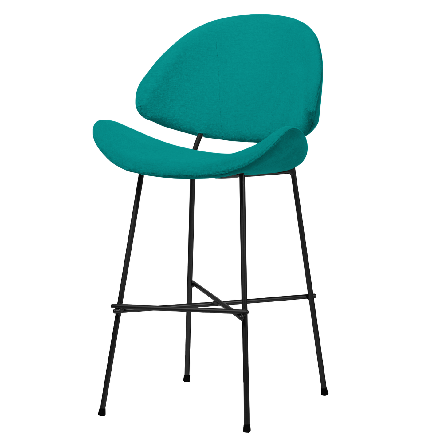 Bar stool Cheri Bar Trend Low - Turquoise