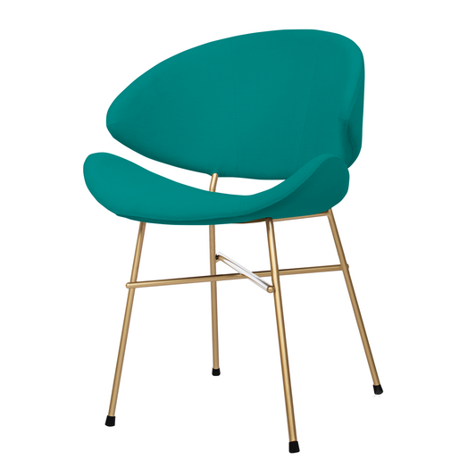 Chair Cheri Trend Gold - Turquoise