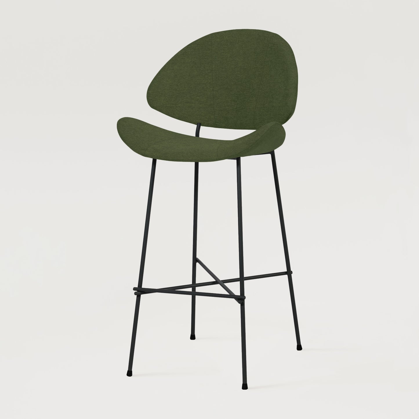 Bar stool Cheri Bar Maero High - Dark Green