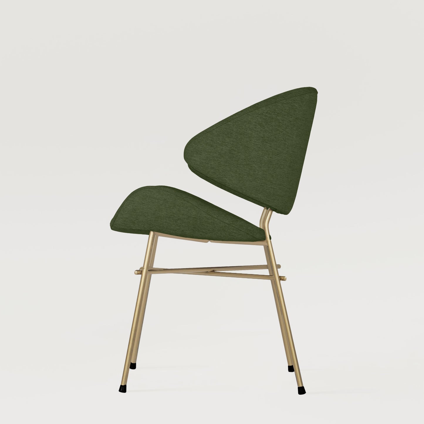 Chair Cheri Maero Gold - Dark Green