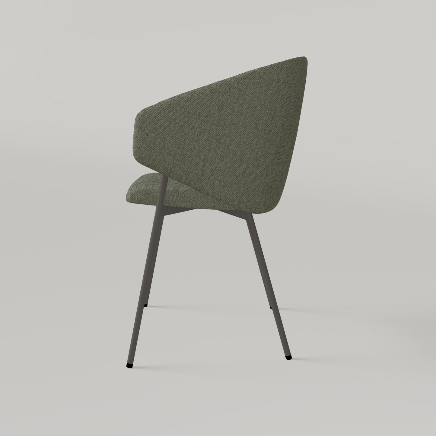 Chair Throne Alvaro Grey - Green