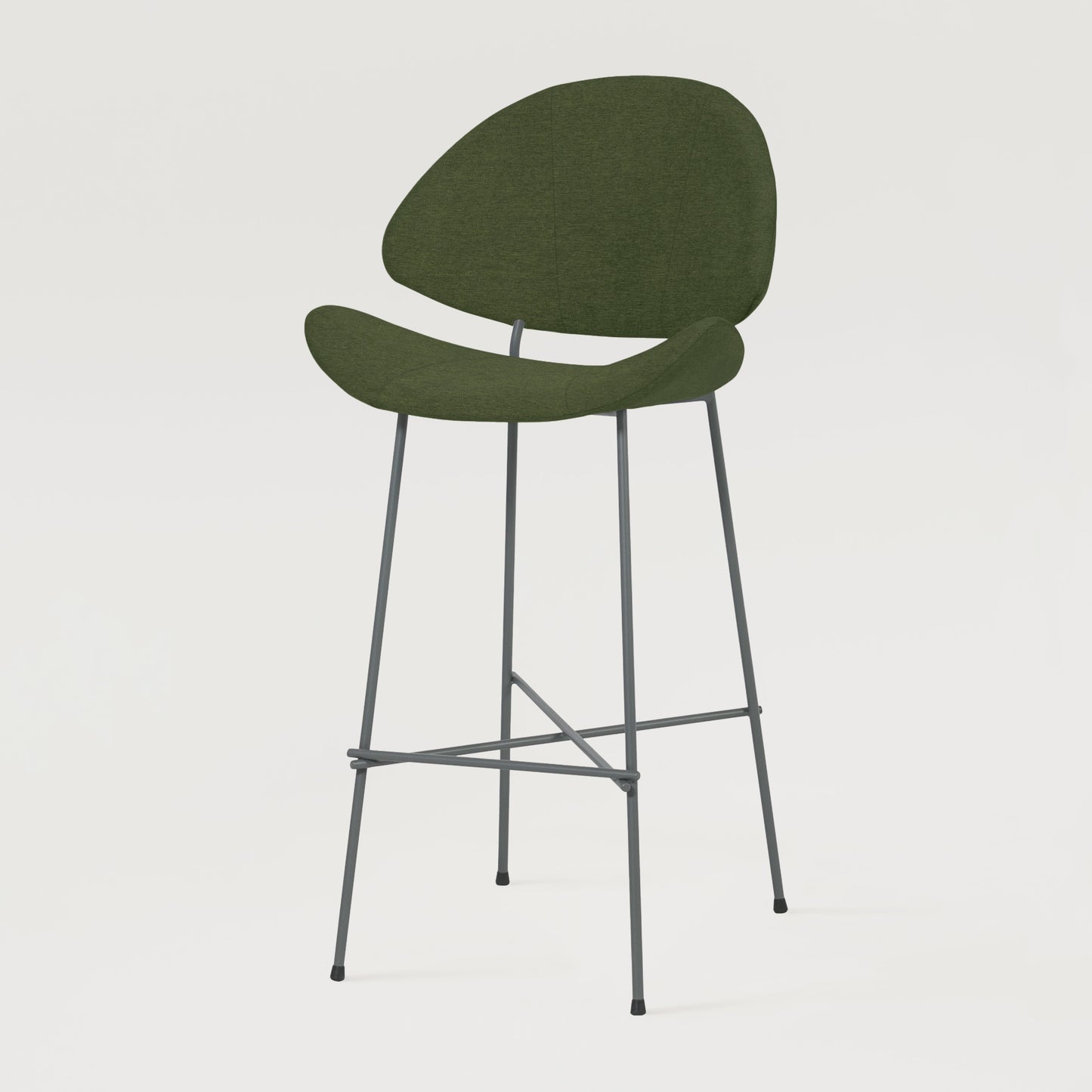 Bar stool Cheri Bar Maero High - Dark Green