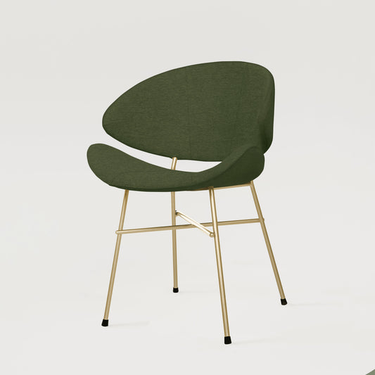 Chair Cheri Maero Gold - Dark Green