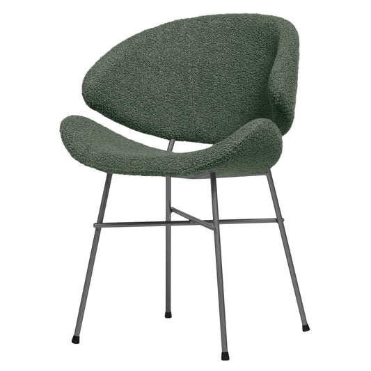 Chair Cheri Boucle - Dark Green