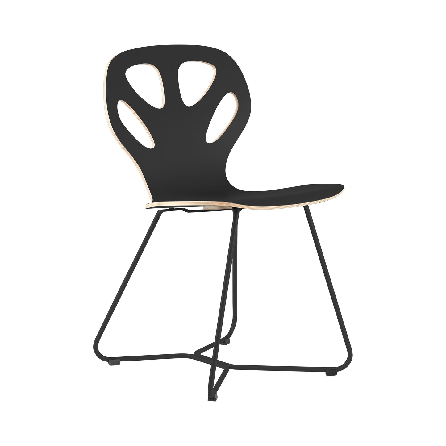 Chair Maple M02 - Black