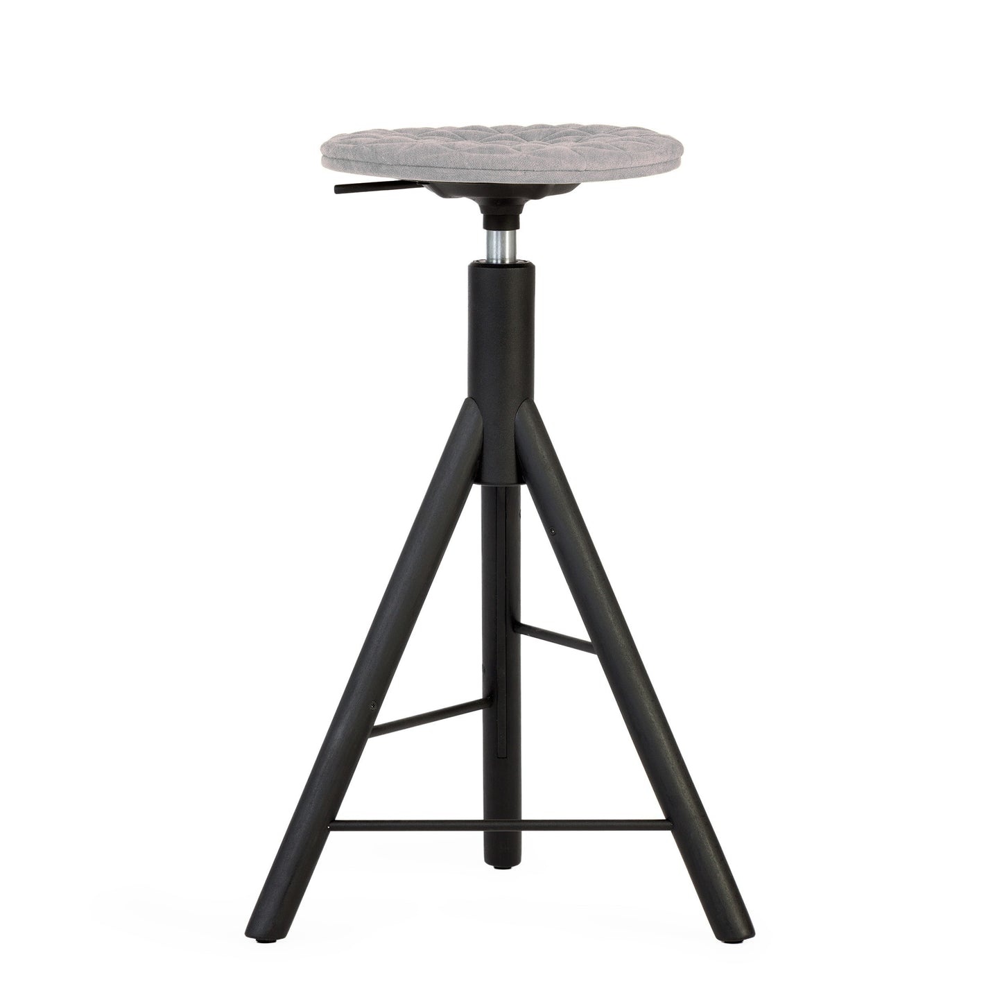 Bar stool Mannequin Bar 01 black - Light Grey