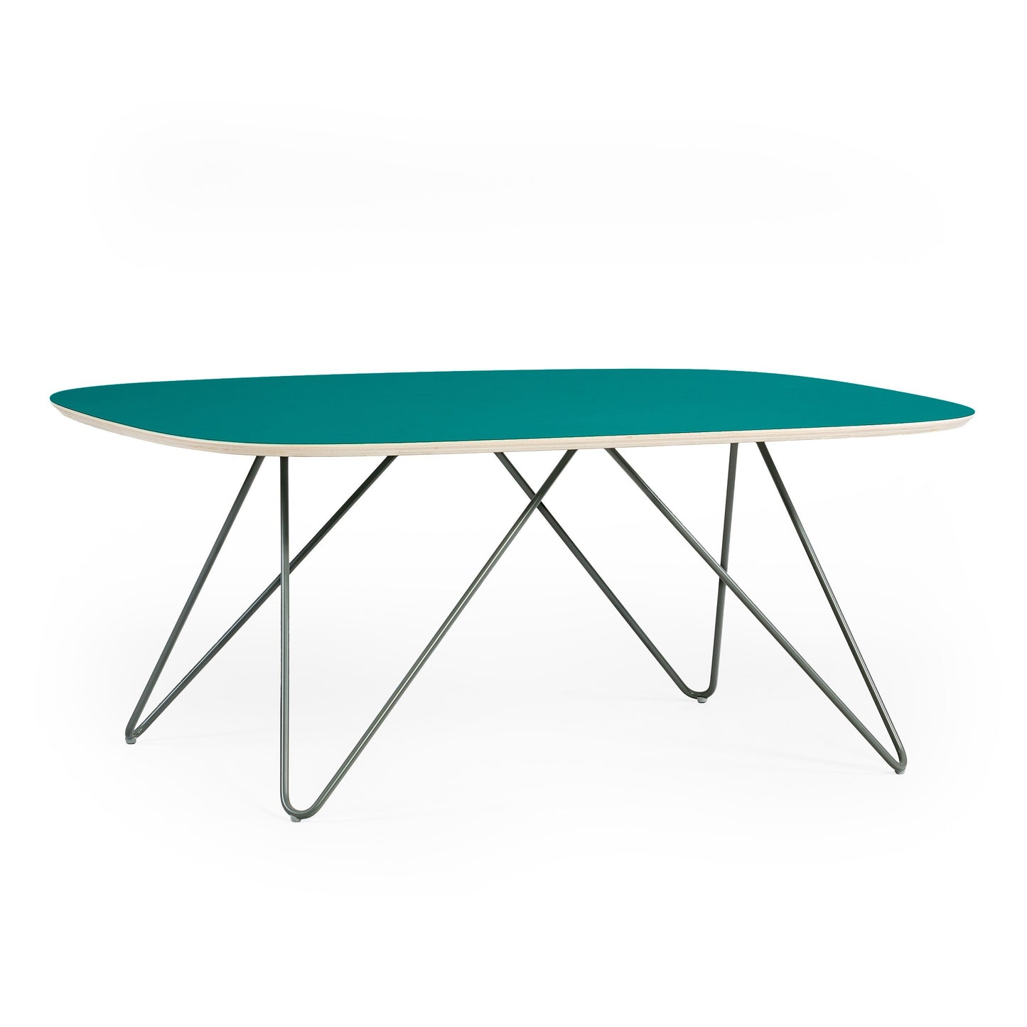 Coffee table Zig-Zag DL - Turquoise