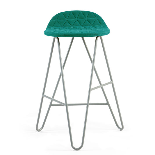 Bar stool Mannequin Bar 02 Low - Turquoise