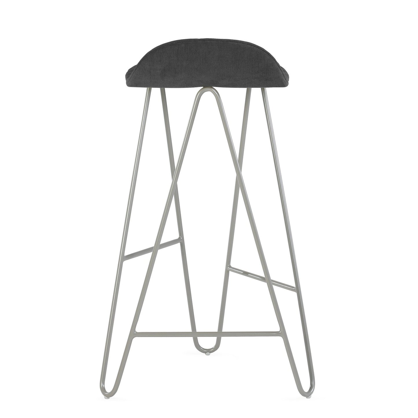 Bar stool Mannequin Bar 02 High - Dark Grey