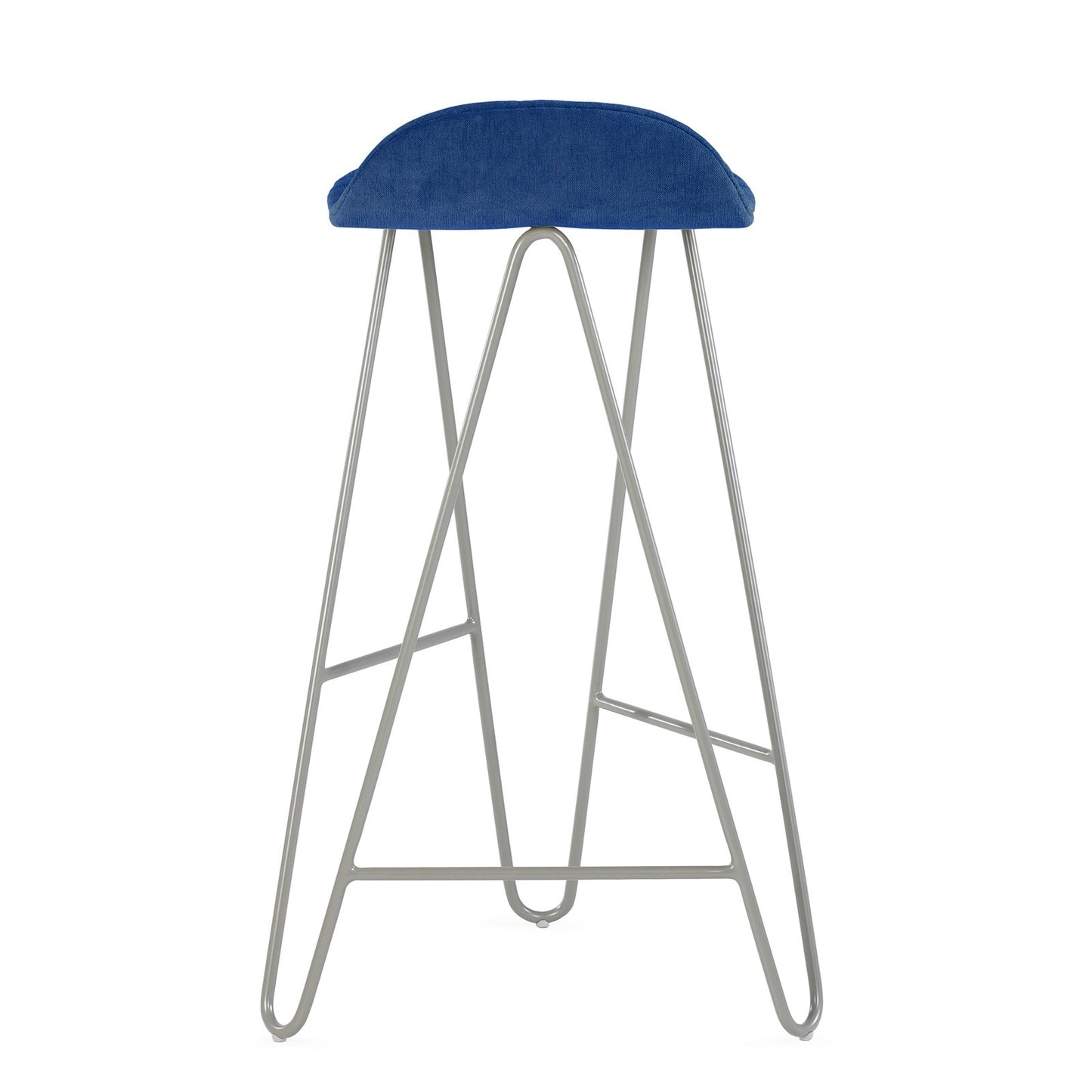 Bar stool Mannequin Bar 02 High - Navy Blue