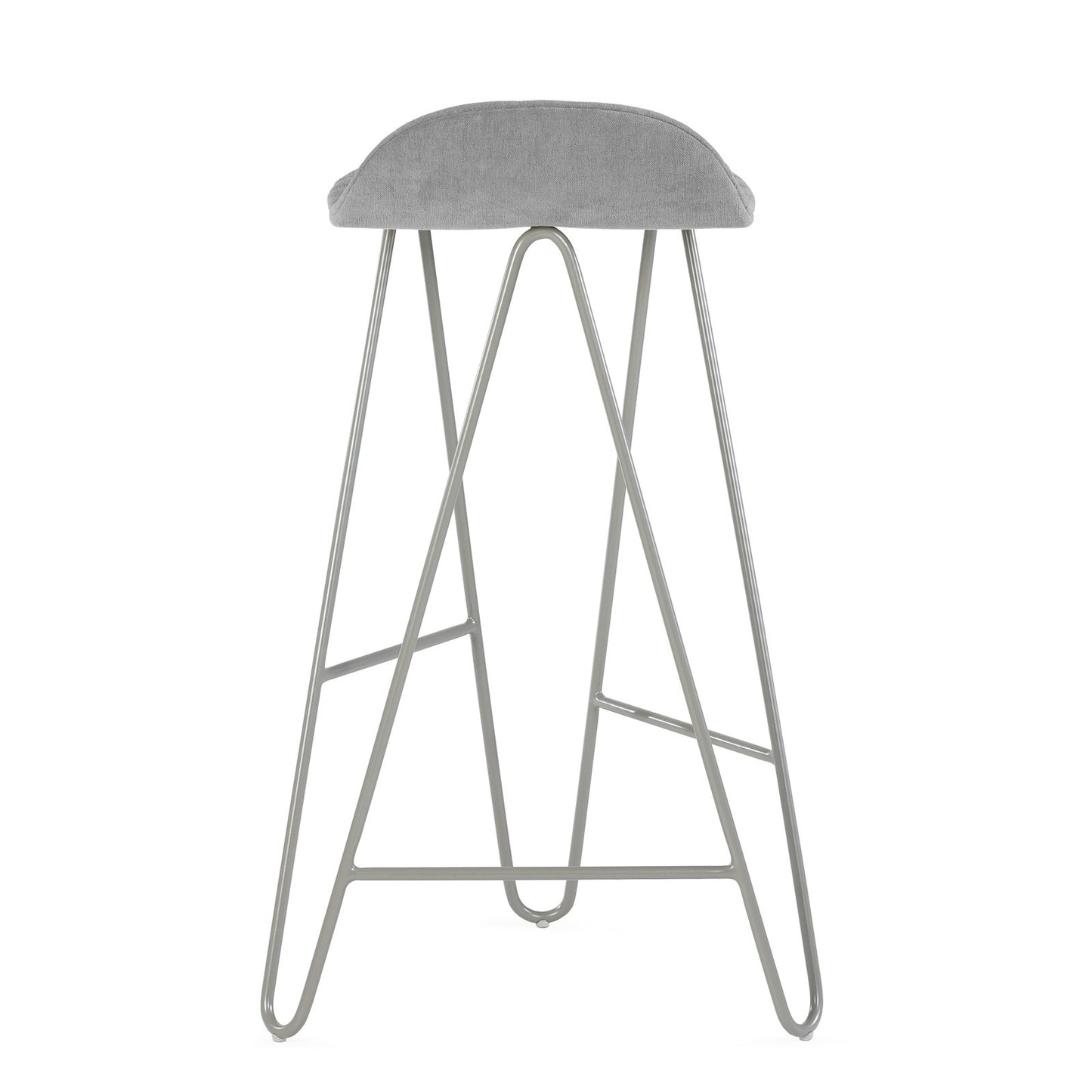 Bar stool Mannequin Bar 02 High - Light Grey