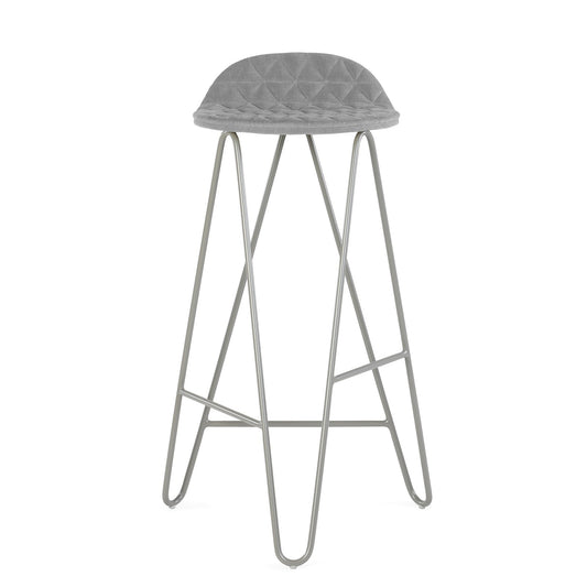 Bar stool Mannequin Bar 02 High - Light Grey
