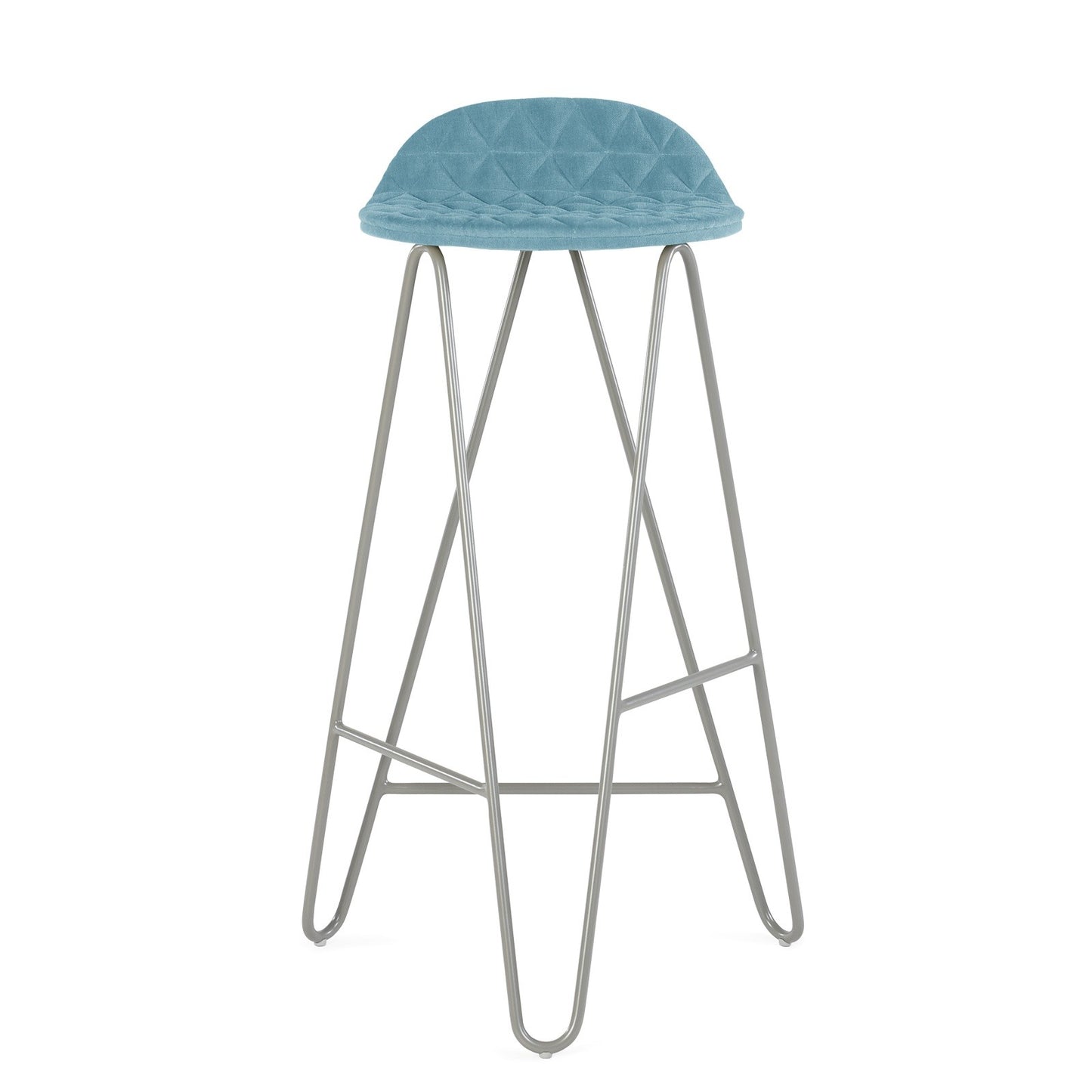 Bar stool Mannequin Bar 02 High - Light Blue