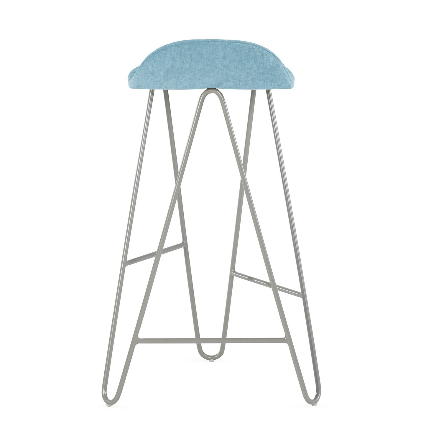 Bar stool Mannequin Bar 02 High - Light Blue