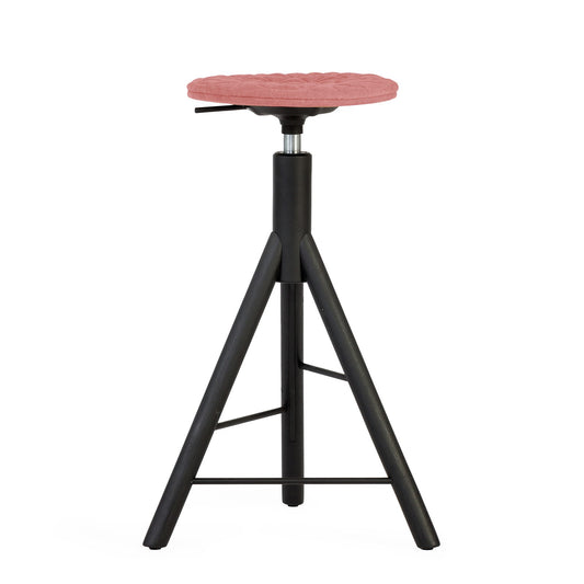 Bar stool Mannequin Bar 01 black - Dusty Rose