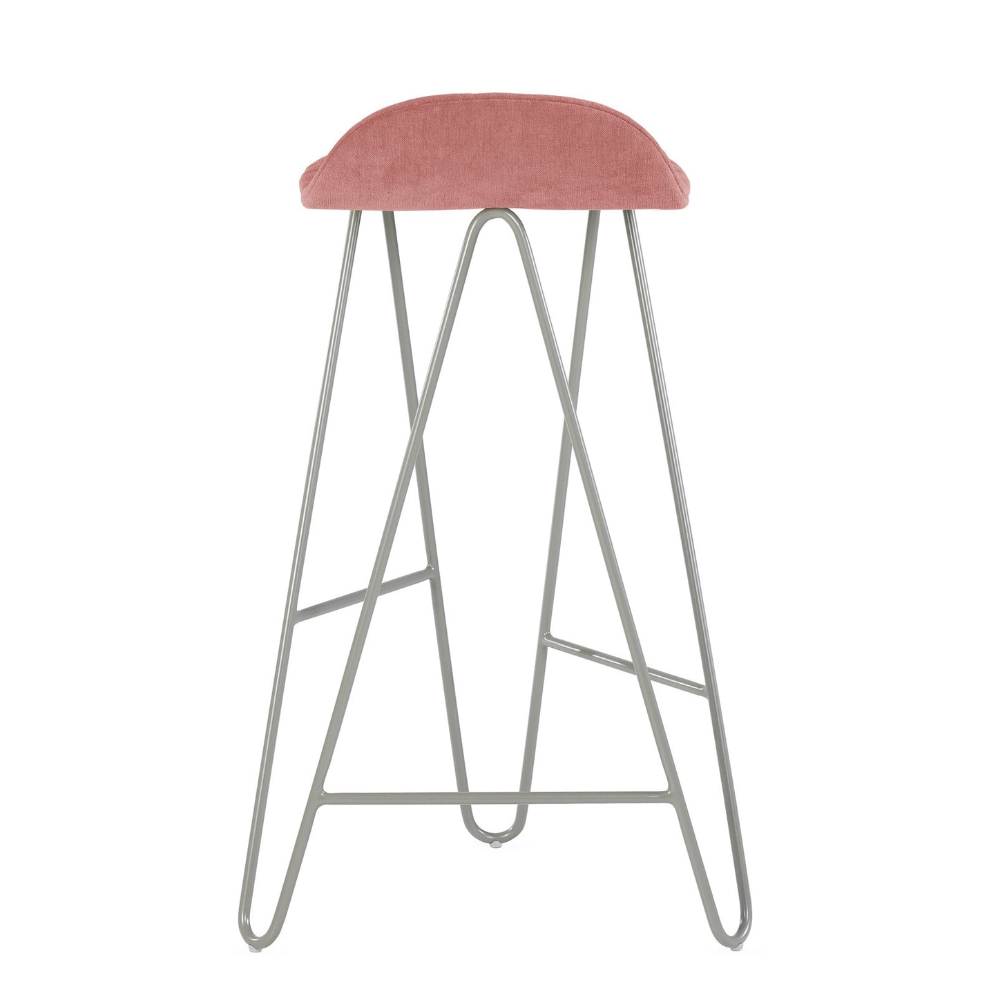 Bar stool Mannequin Bar 02 High - Dusty Rose