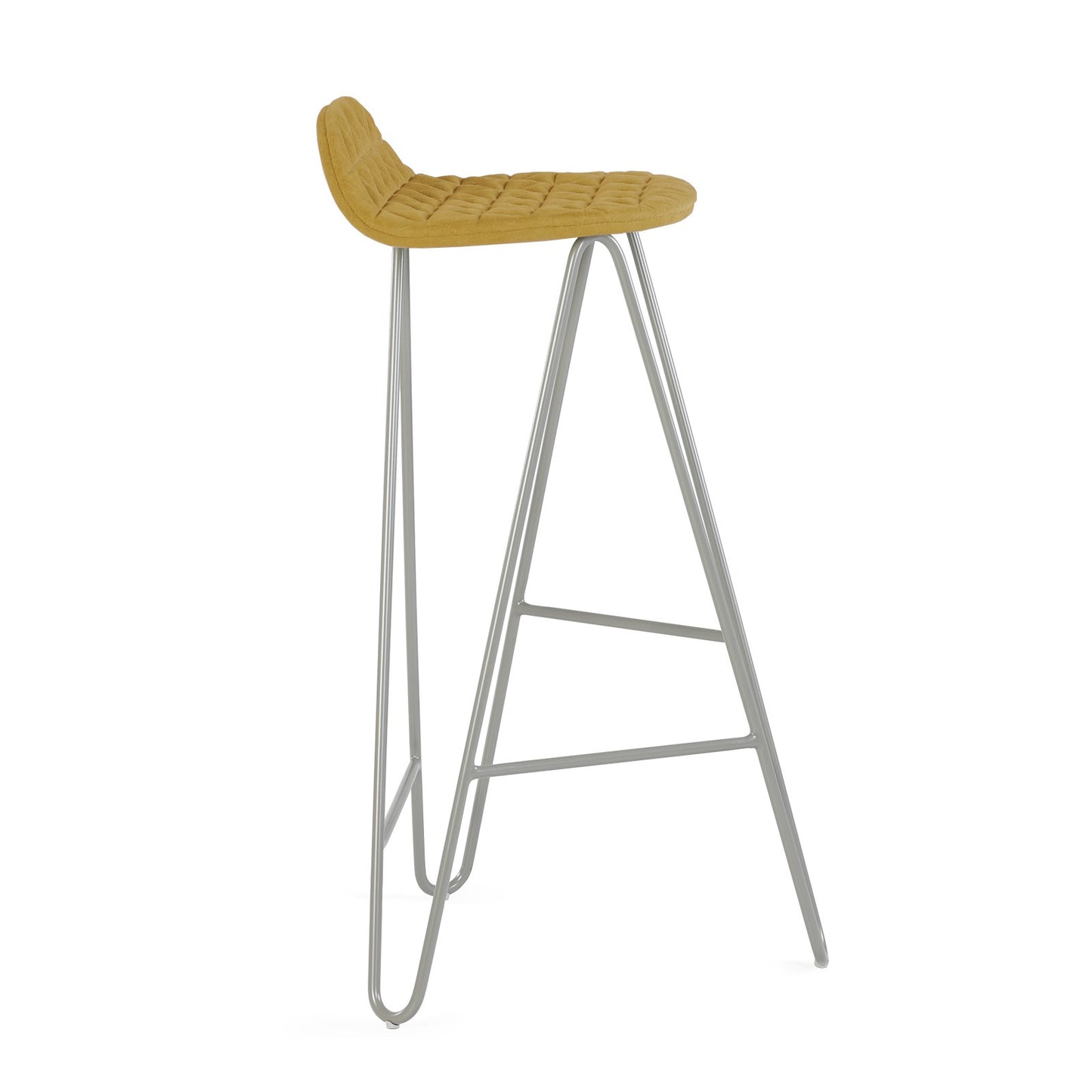 Bar stool Mannequin Bar 02 High - Mustard
