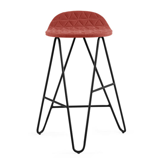 Bar stool Mannequin Bar 02 Low - Coral
