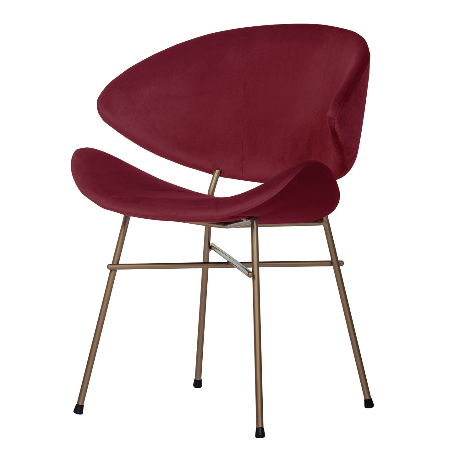 Chair Cheri Velours Copper - Red